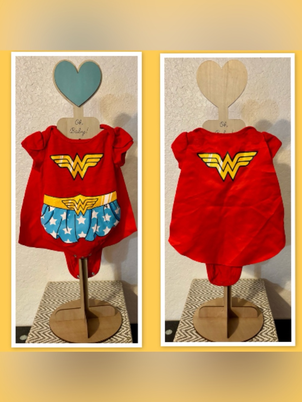 DC Comics Wonder Woman Baby Bodysuit